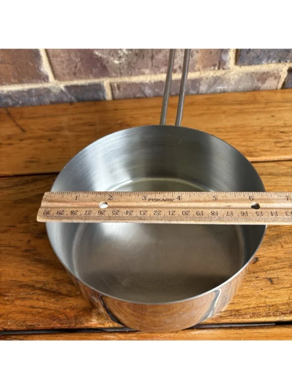 1801 Revere Ware PRO-LINE Stainless 1.5Qt Copper Core Saucepan Pot w/Lid 6725